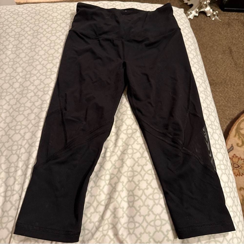 Black cropped Leggings VSX SIZE XS